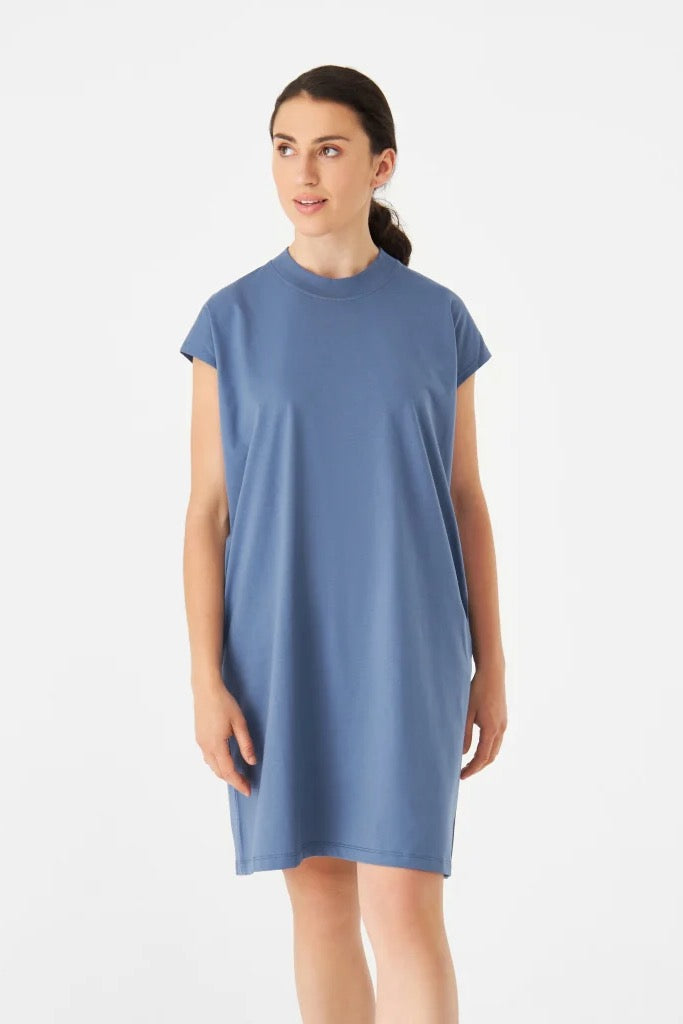 GBCAITY Dress steel blue