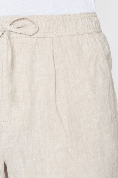 FIG Linen Shorts light feather gray