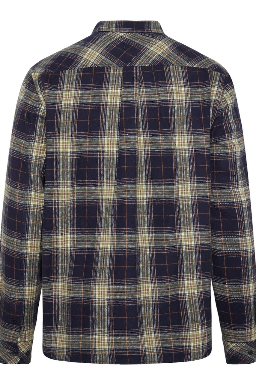CHECKED Flannel Shirt blue check