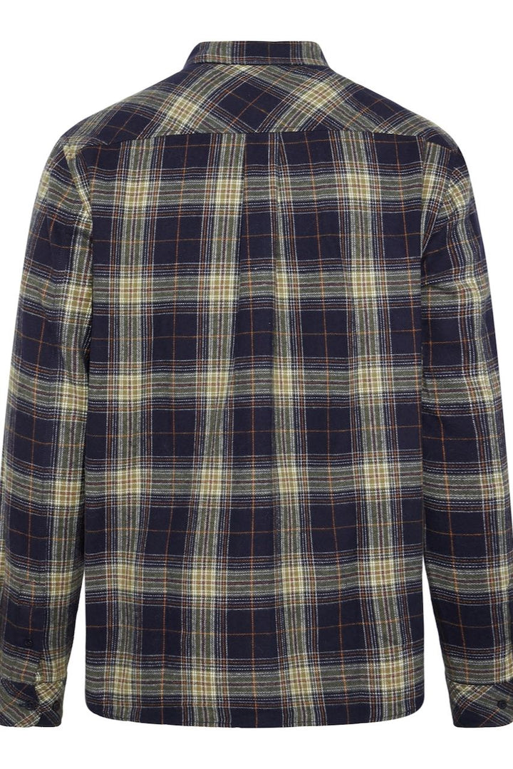 CHECKED Flannel Shirt blue check