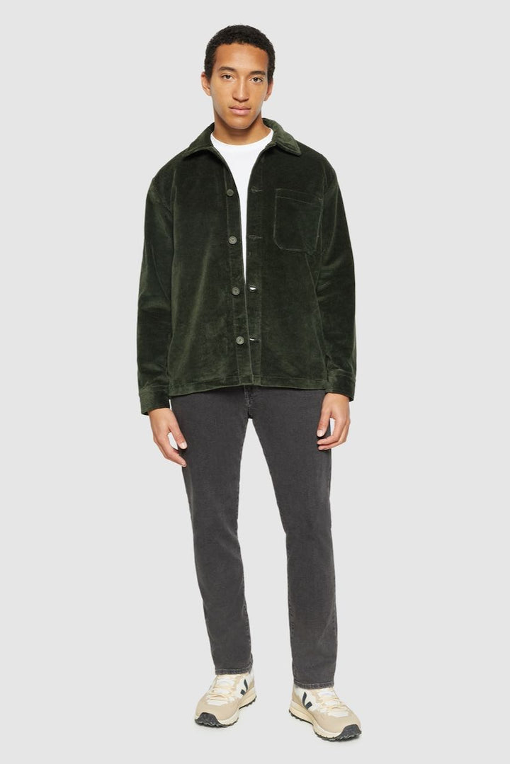 CORDUROY Overshirt forrest night