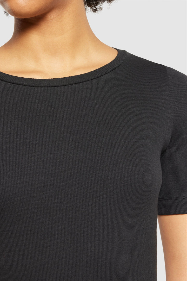 RIB T-Shirt black jet KCA