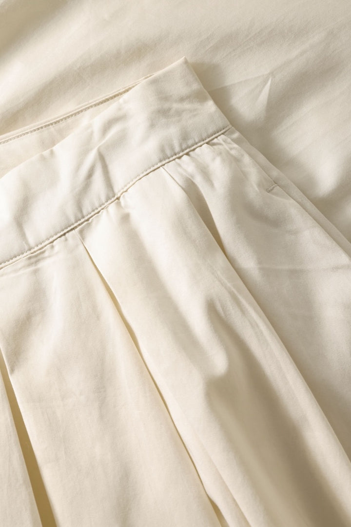 SATIN PLEAT Skirt KCA