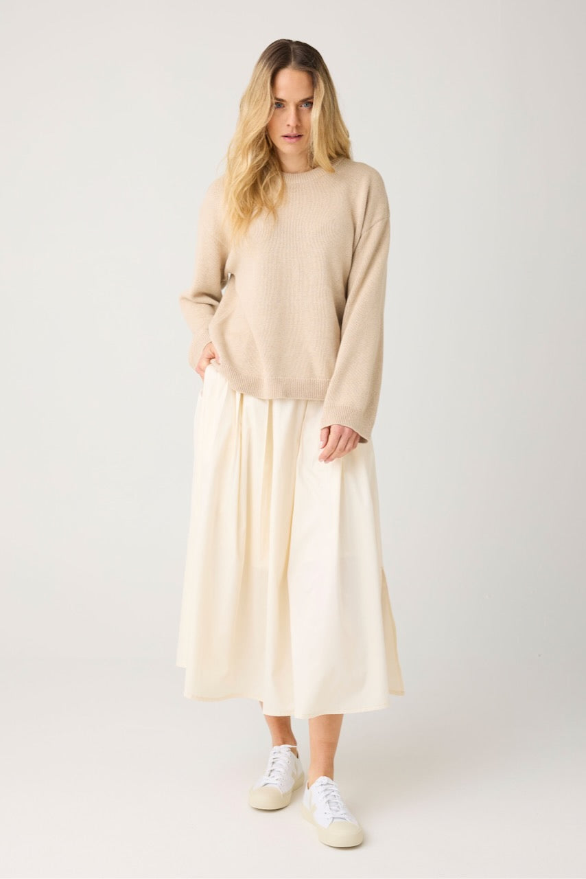SATIN PLEAT Skirt KCA