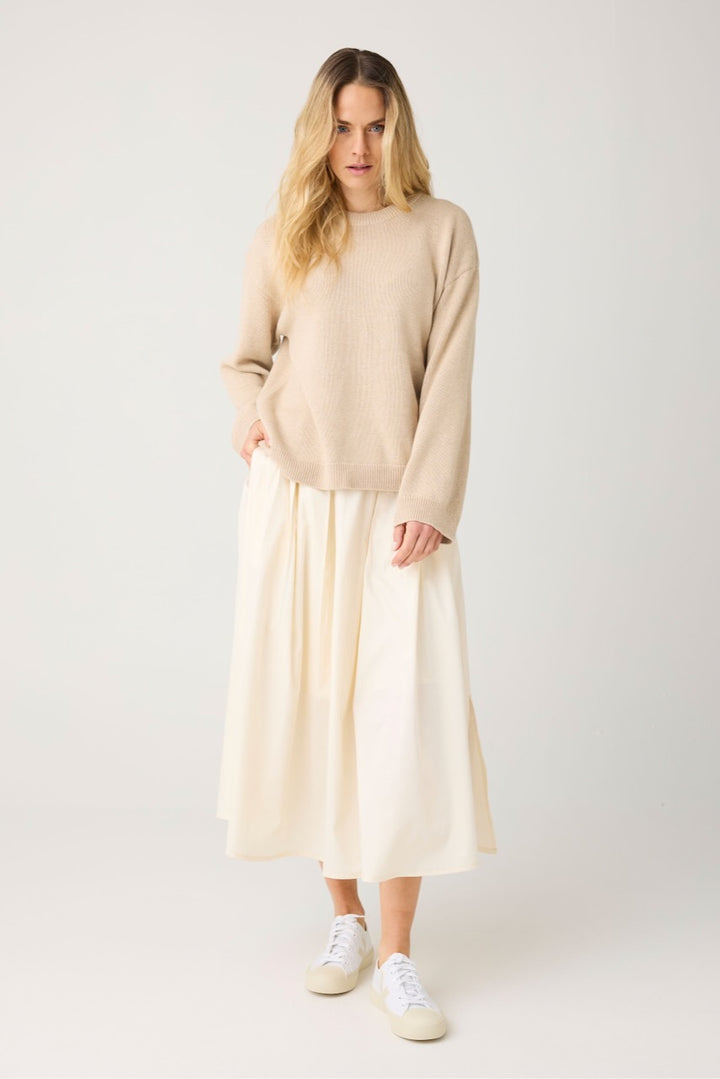 SATIN PLEAT Skirt KCA