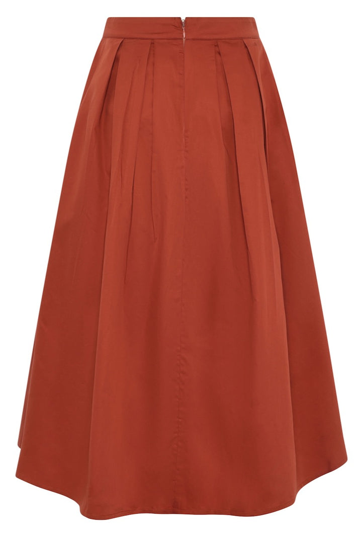 SATIN PLEAT Skirt KCA