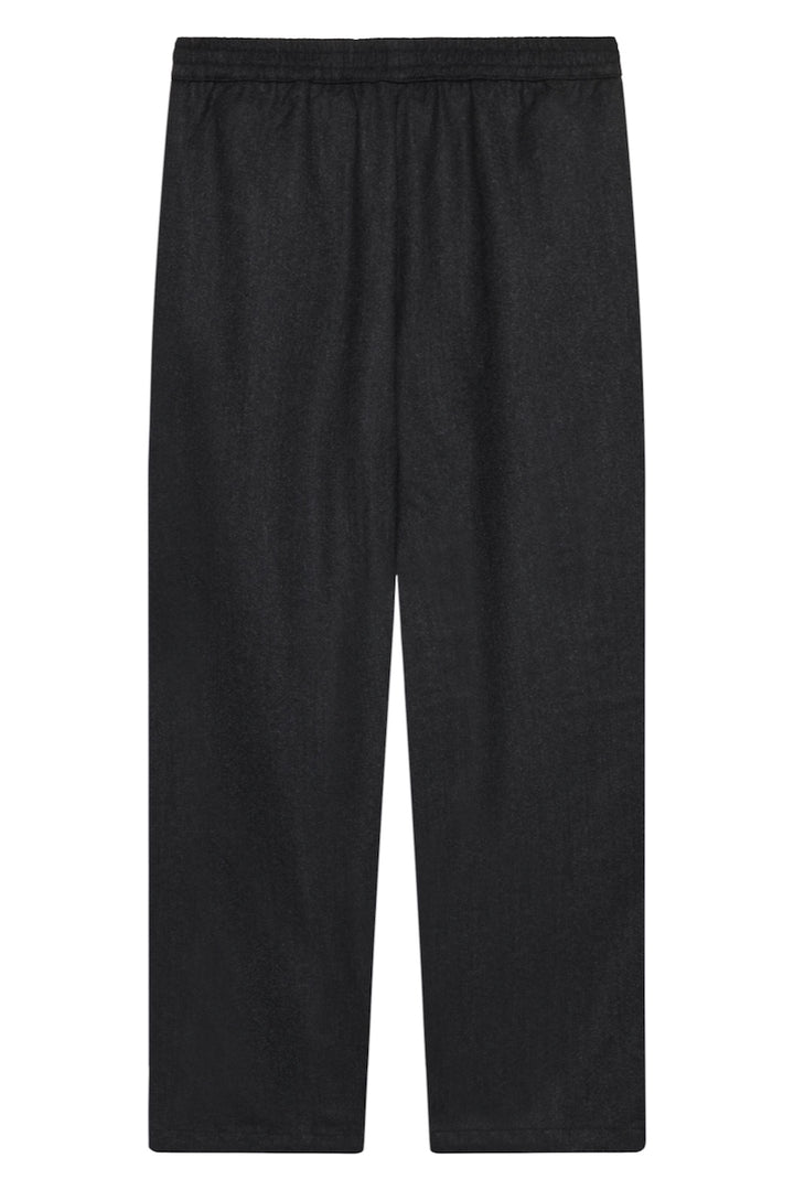 WOOL POSEY Slack Pants RWS dark grey mel