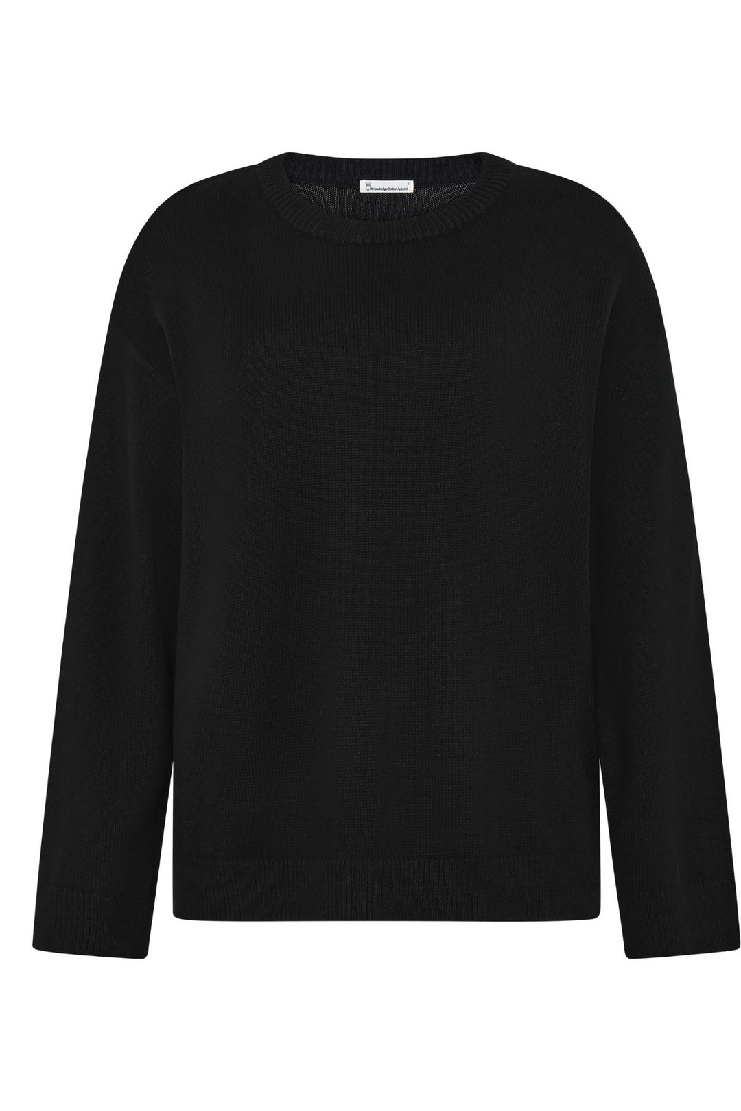 CASHMERE Crew Neck Sweater black jet