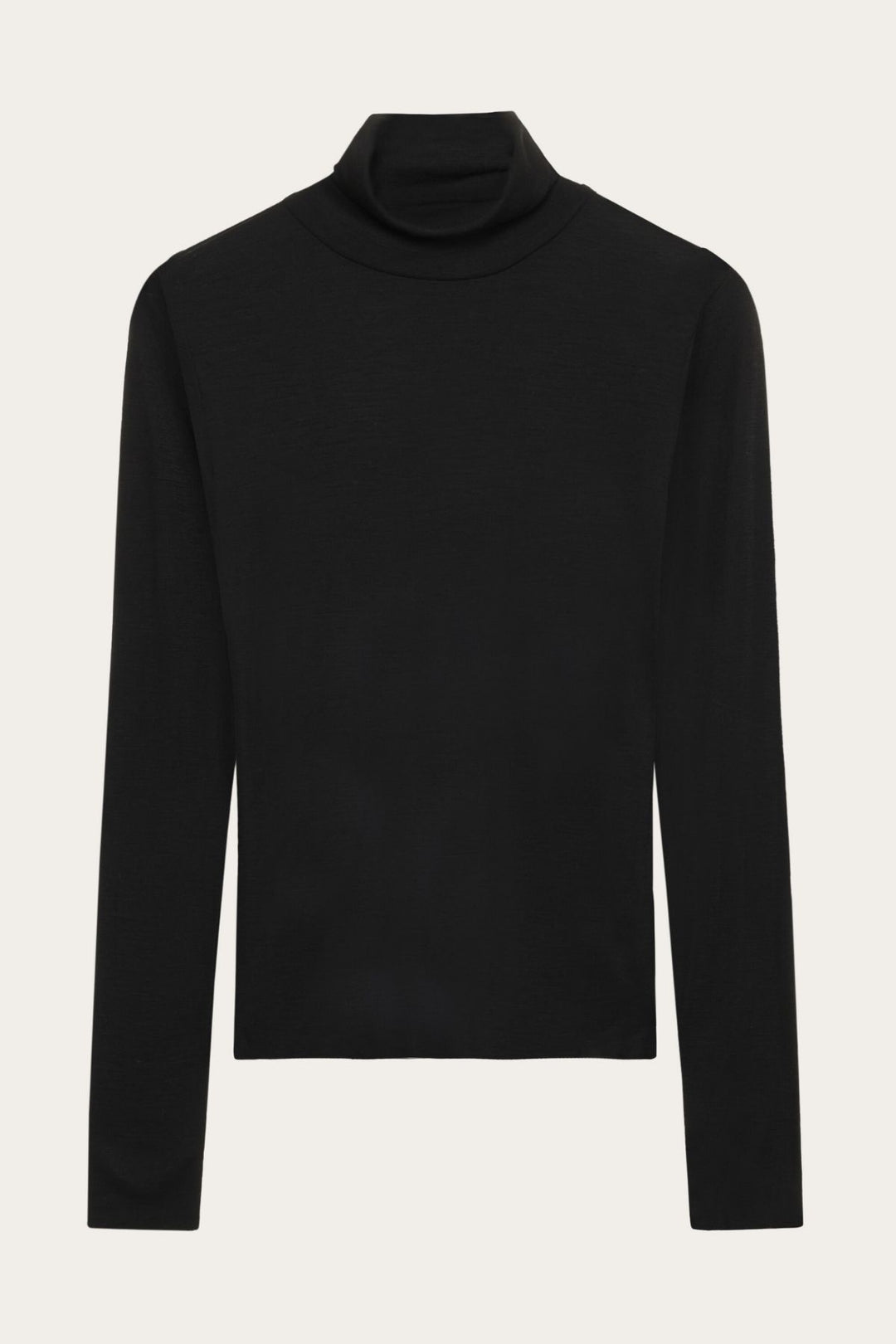 MERINO Rib Long Sleeve Roll-Neck