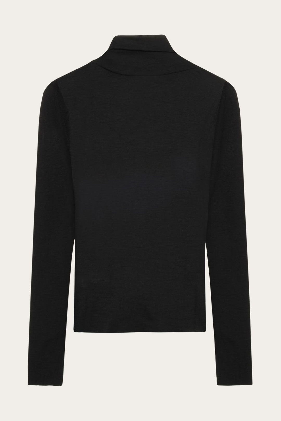 MERINO Rib Long Sleeve Roll-Neck
