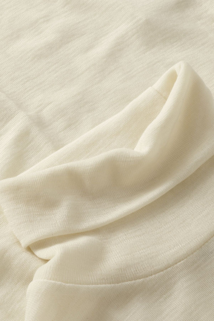 MERINO Rib Long Sleeve Roll-Neck