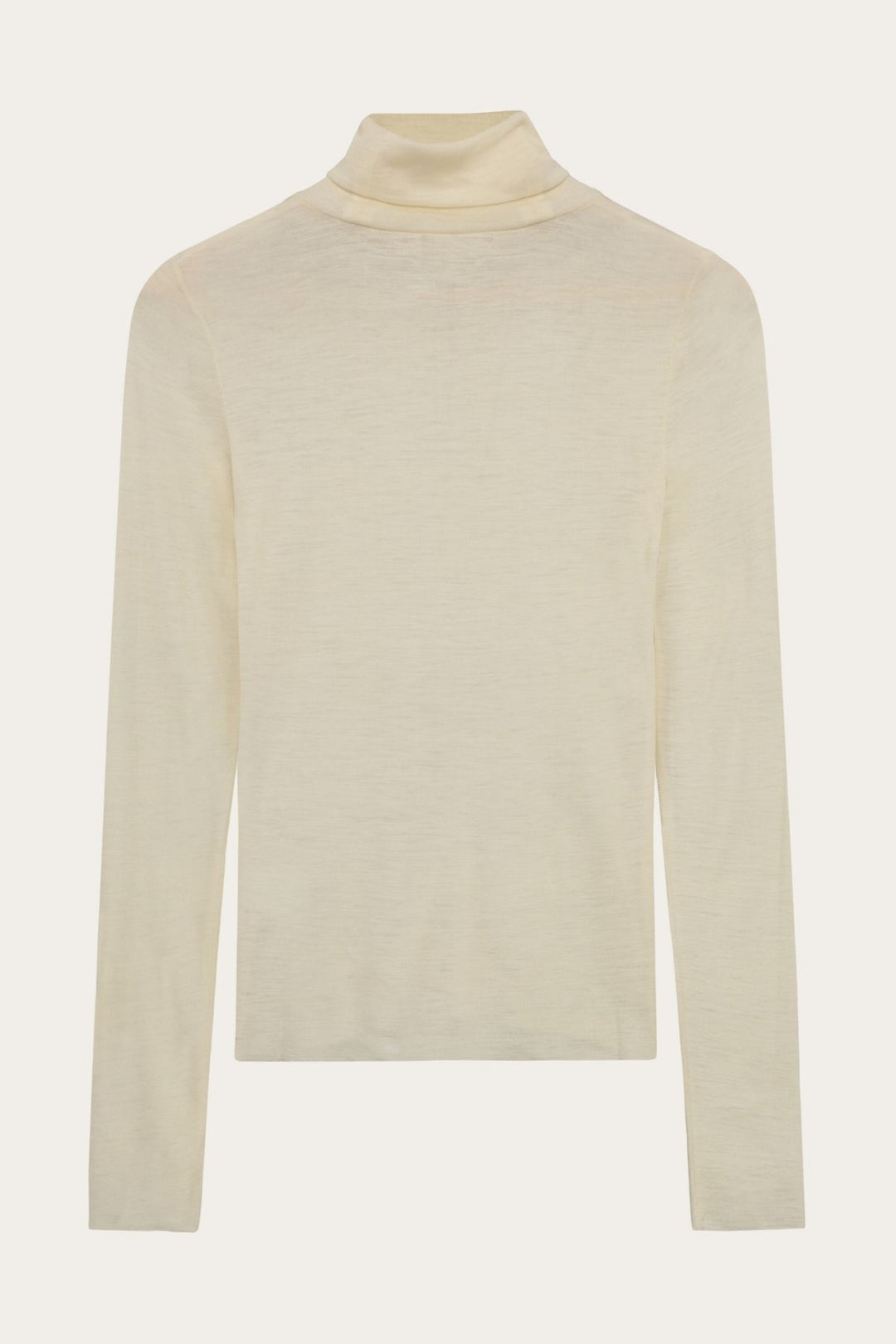 MERINO Rib Long Sleeve Roll-Neck