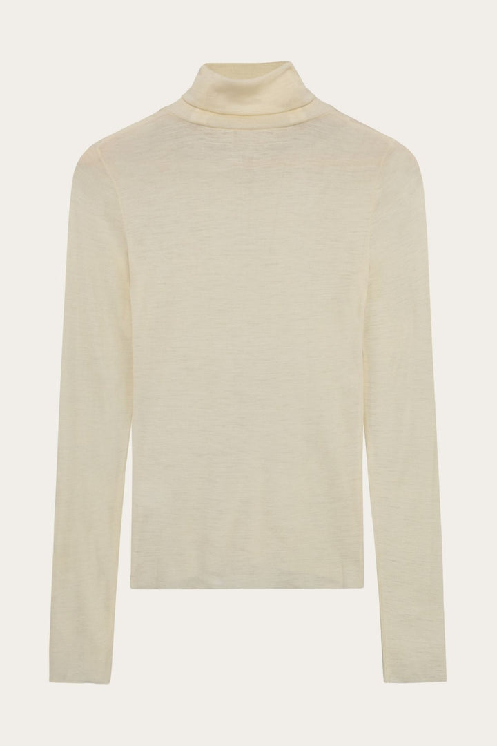 MERINO Rib Long Sleeve Roll-Neck