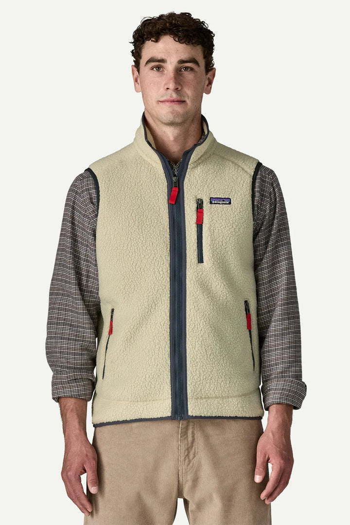 M'S RETRO Pile Vest pelican