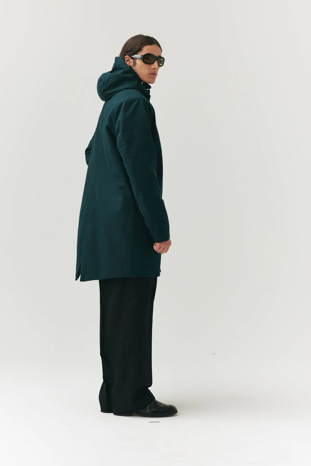 TERROR WEATHER SPOILER Jacket deep aqua green