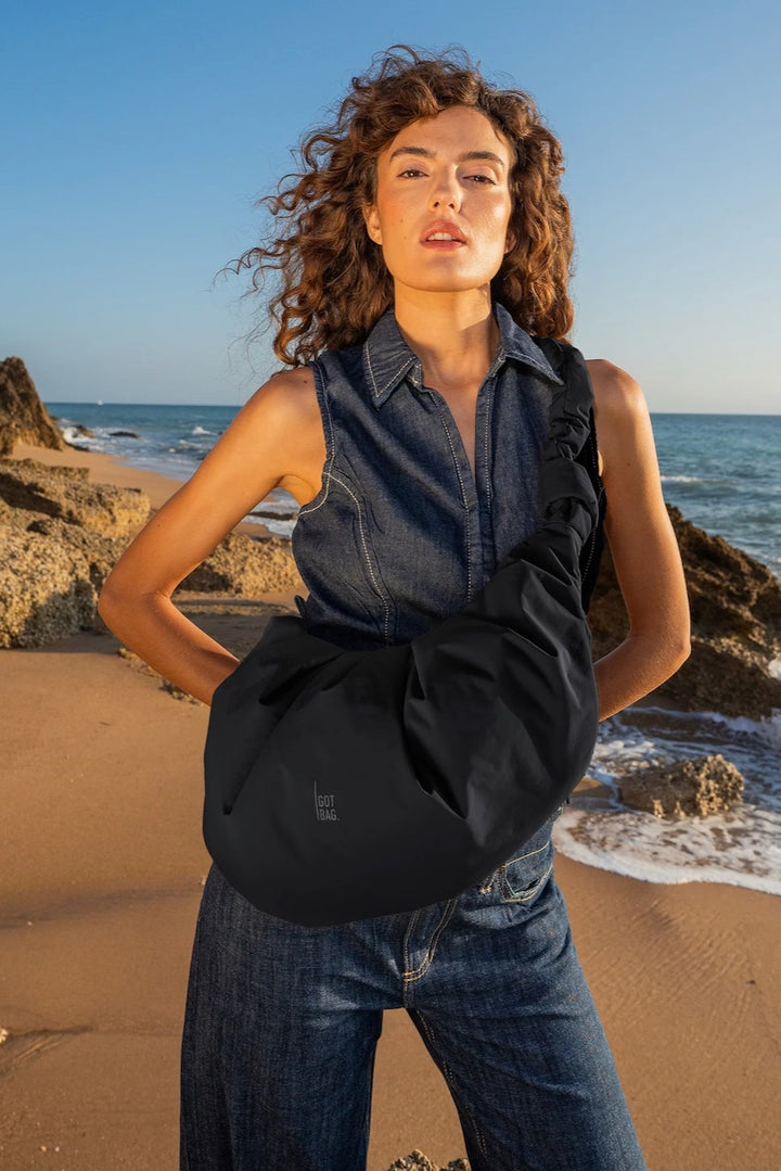 PLEAT Moon Bag Large