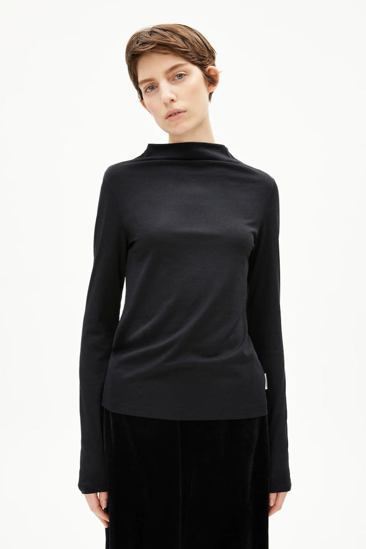 CALUNAA LS T-Shirt black