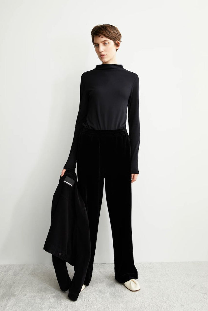 CALUNAA LS T-Shirt black