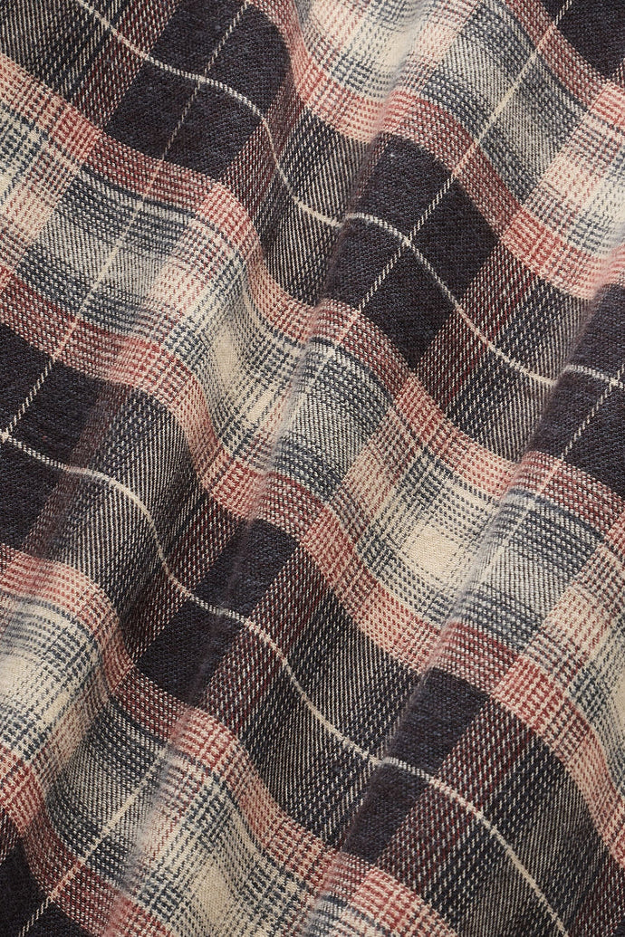 PATCHWORK Langarmhemd pure