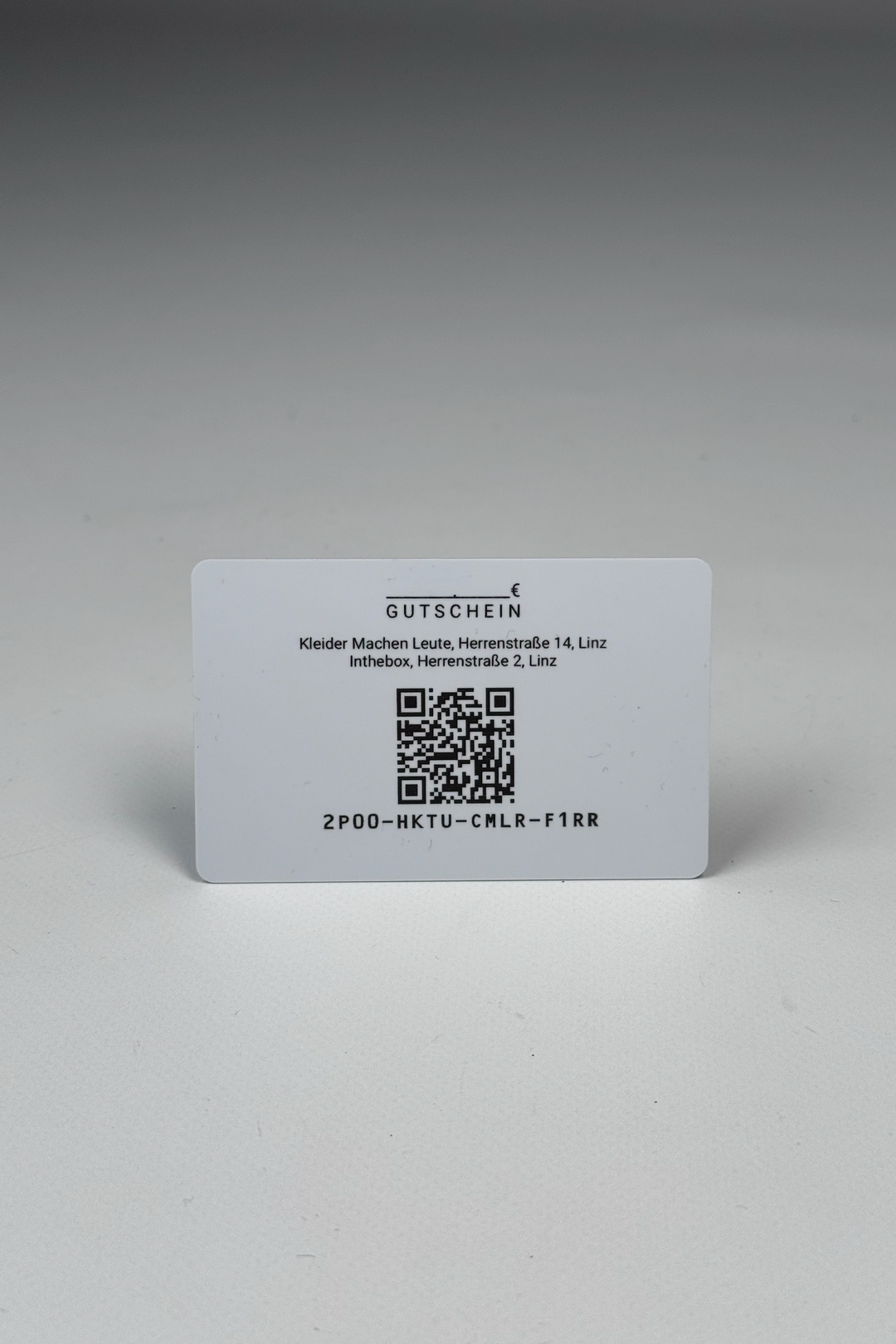 Gift Card // Geschenkgutschein