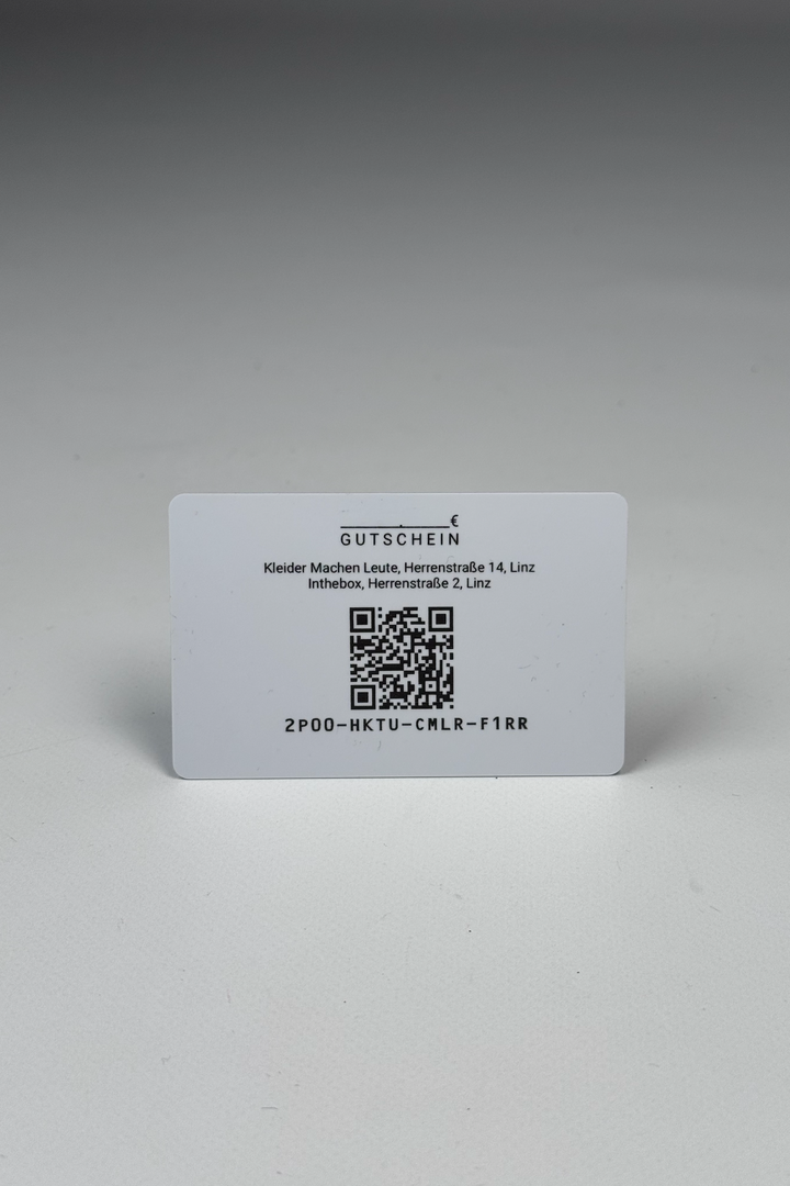 Gift Card // Geschenkgutschein