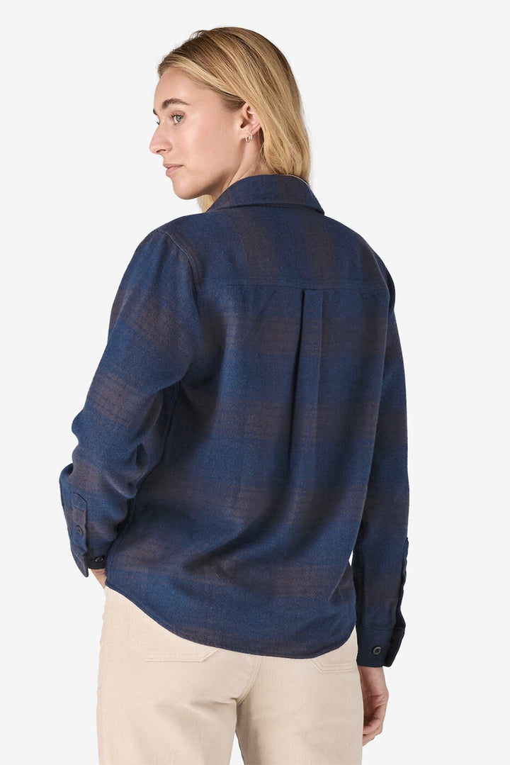 W'S FJORD Flannel Shirt blue