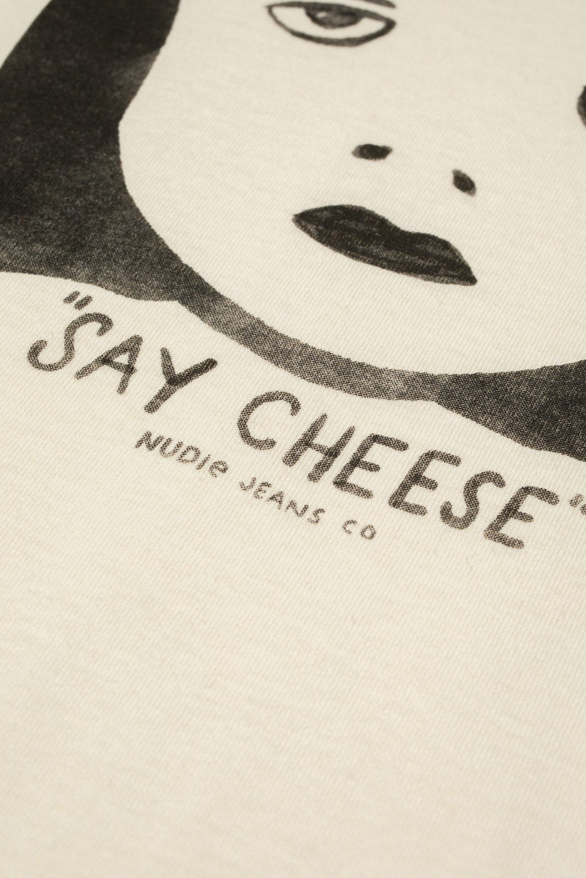 JONI Say Cheese T-Shirt ecru