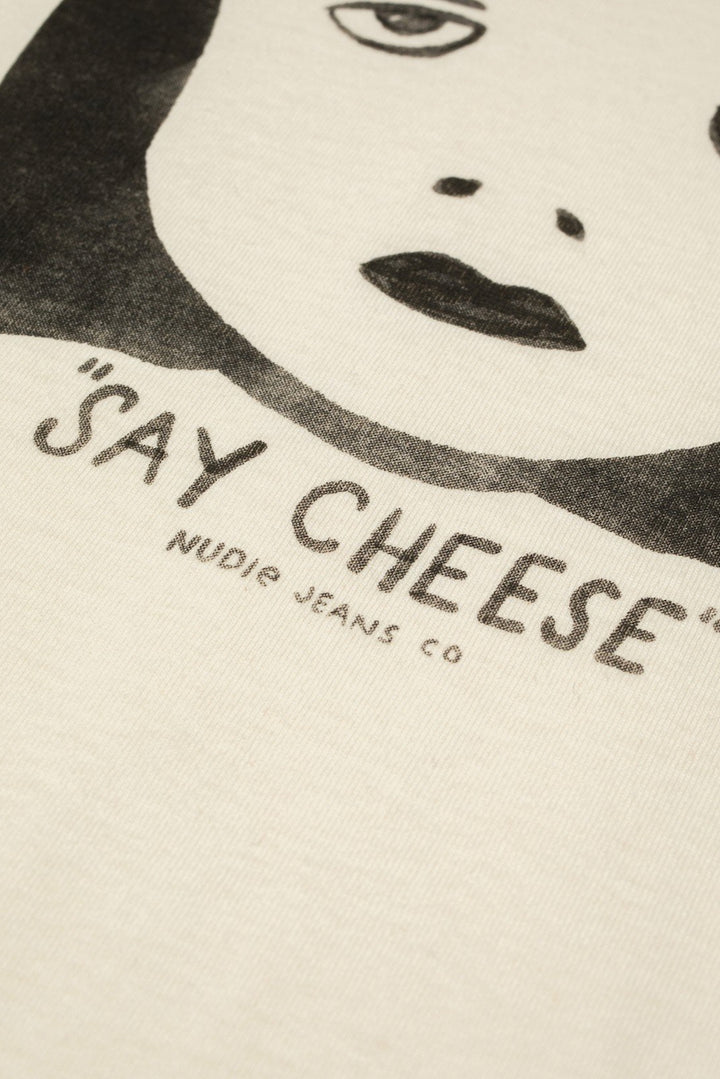 JONI Say Cheese T-Shirt ecru