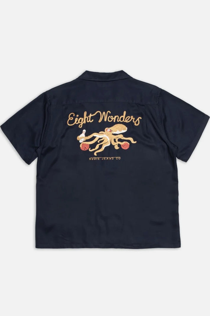 ARTHUR Bowling Shirt 8 Wonders navy