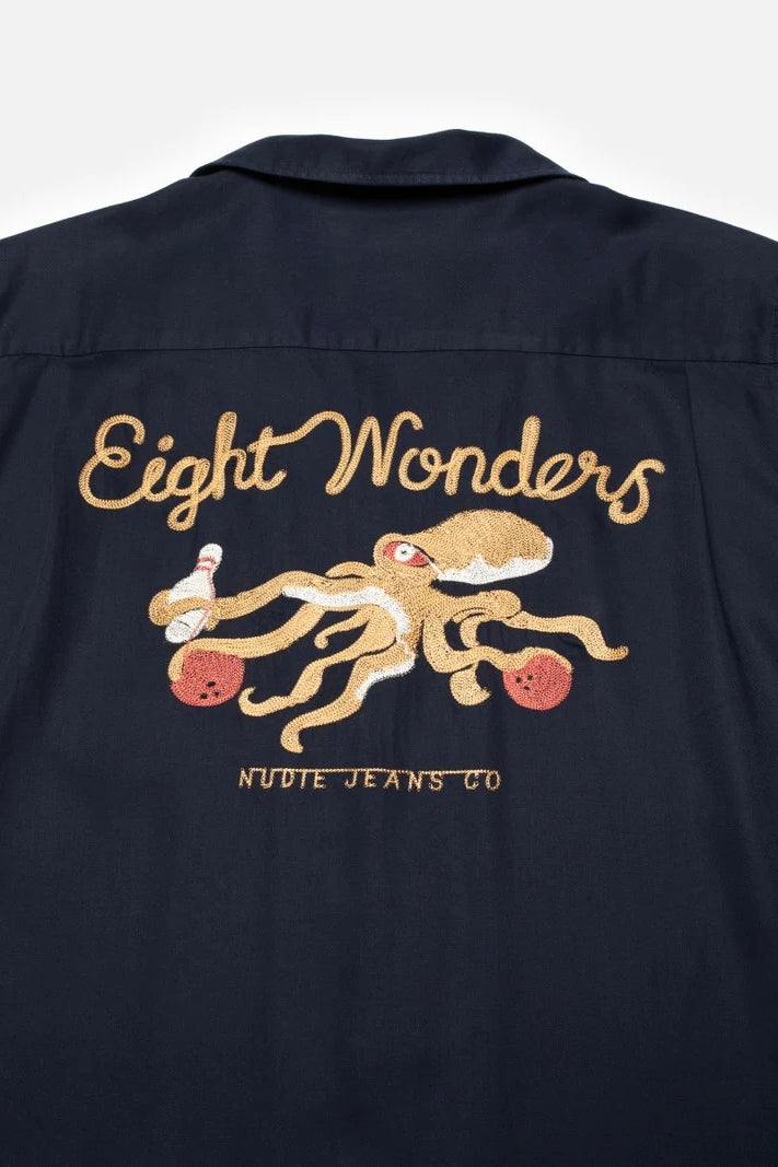 ARTHUR Bowling Shirt 8 Wonders navy