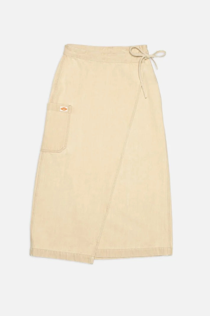 IRMA Skirt Denim pale yellow | Nudie Jeans