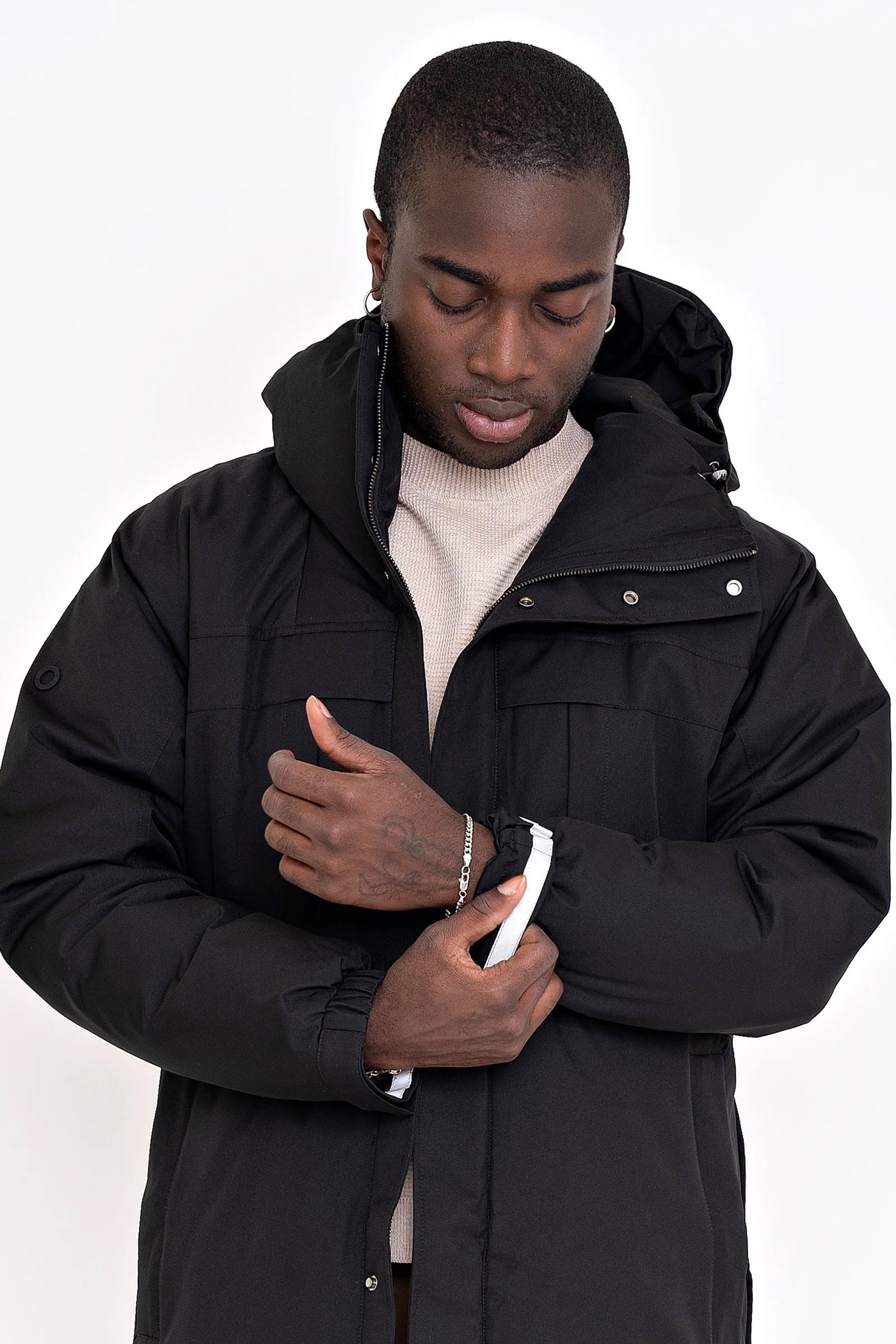 TEDDY Parka black