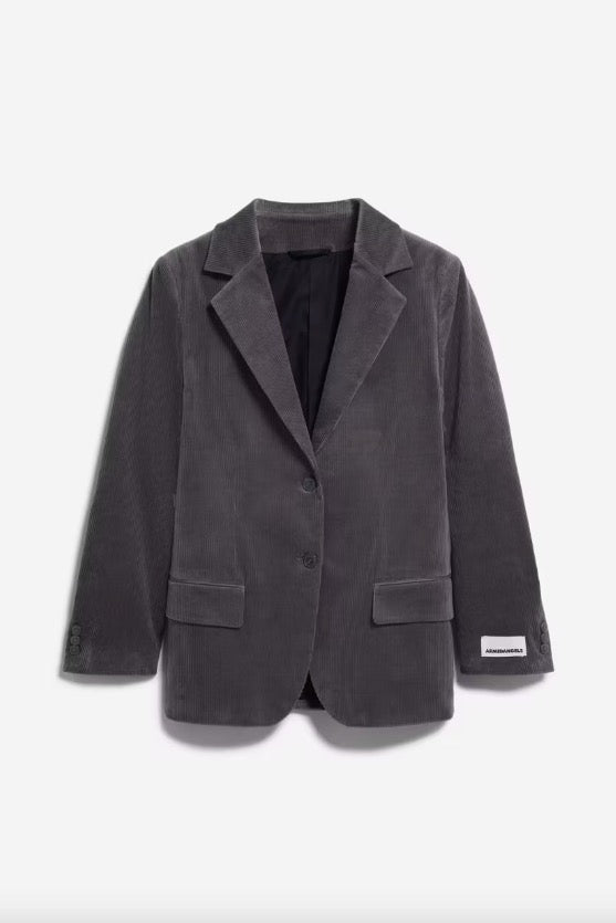 BENAAI CORDUROY Blazer iron cast