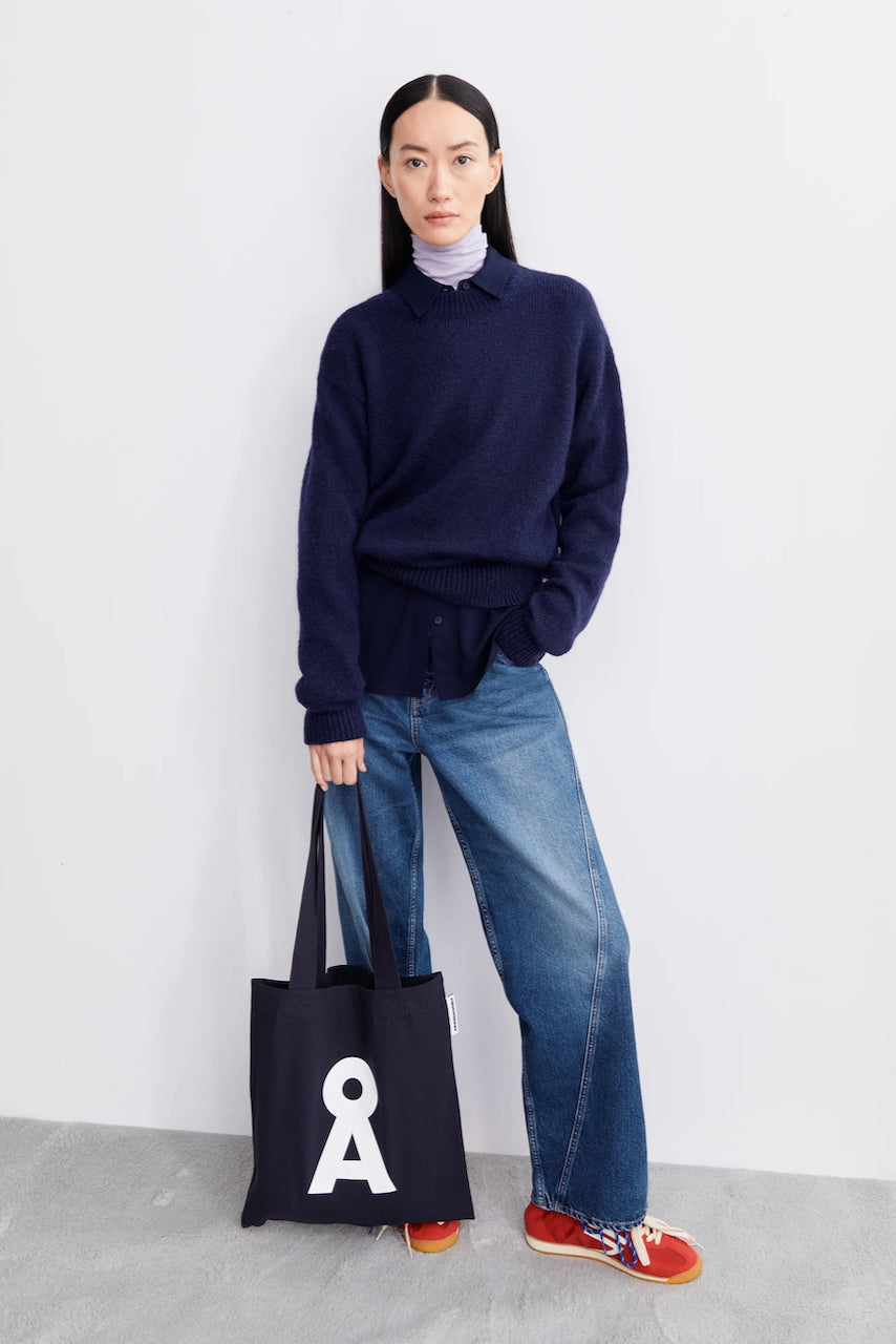 BALBAA PREMIUM Pullover tinted navy