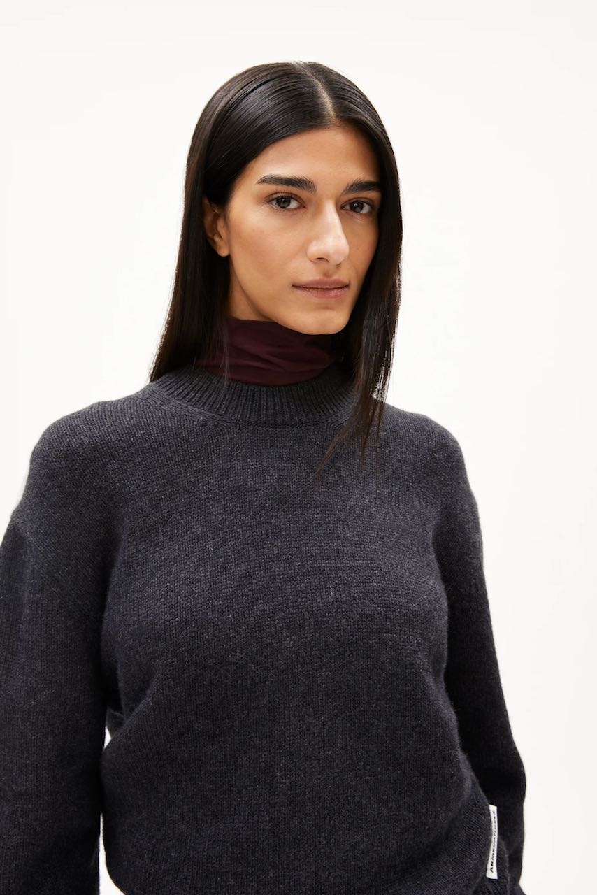 BALBAA Pullover steel melange