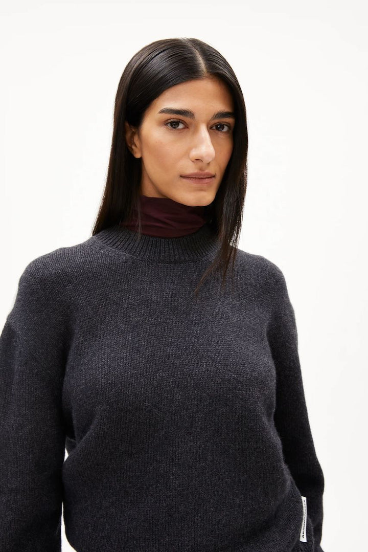 BALBAA Pullover steel melange