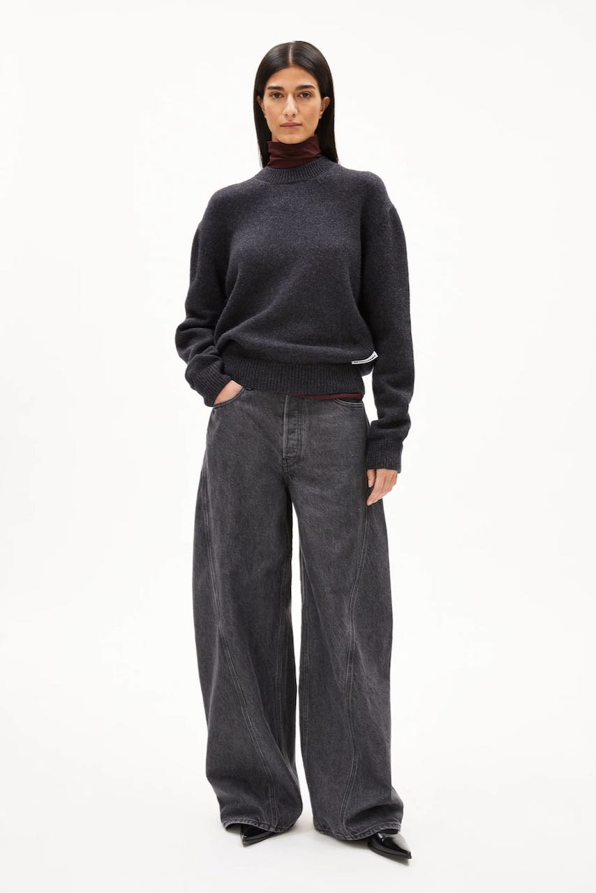 BALBAA Pullover steel melange