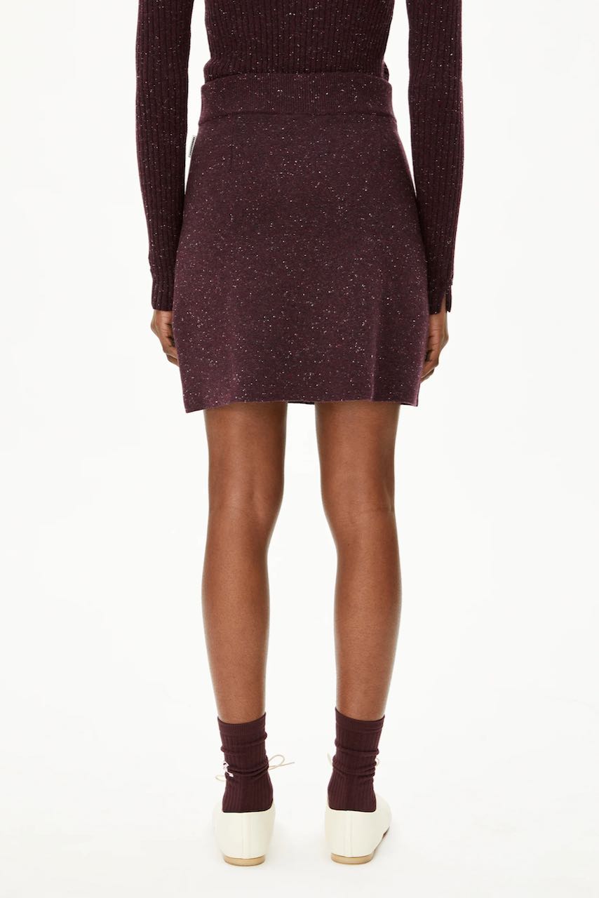 DARLAA TWEED Rock dark cranberry