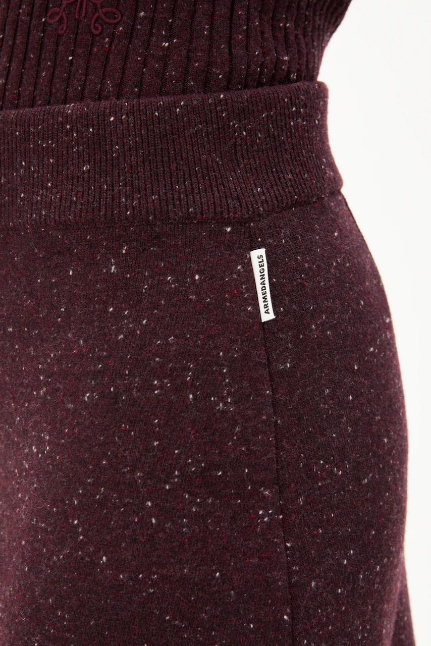 DARLAA TWEED Rock dark cranberry