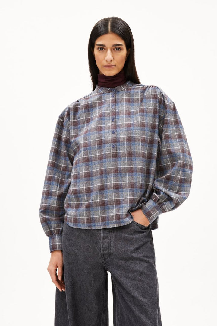 EFINARAA CHECK Bluse