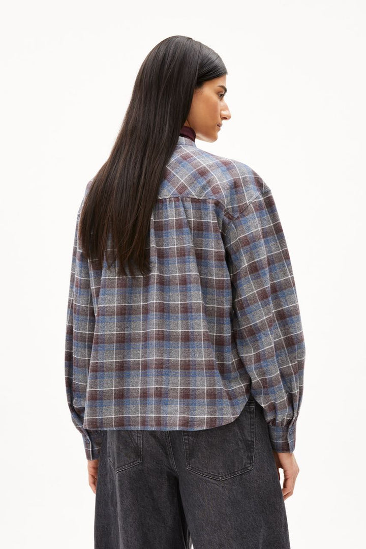 EFINARAA CHECK Bluse