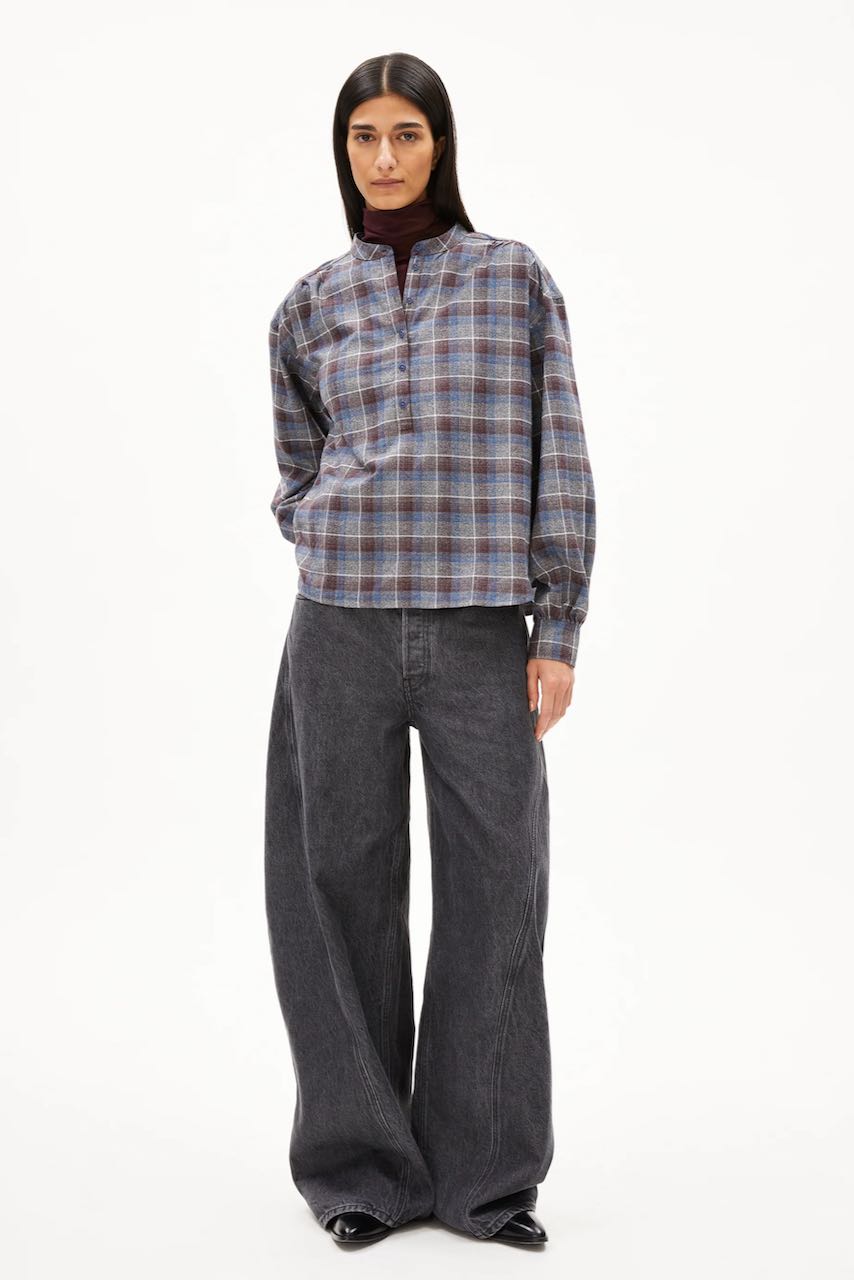 EFINARAA CHECK Bluse