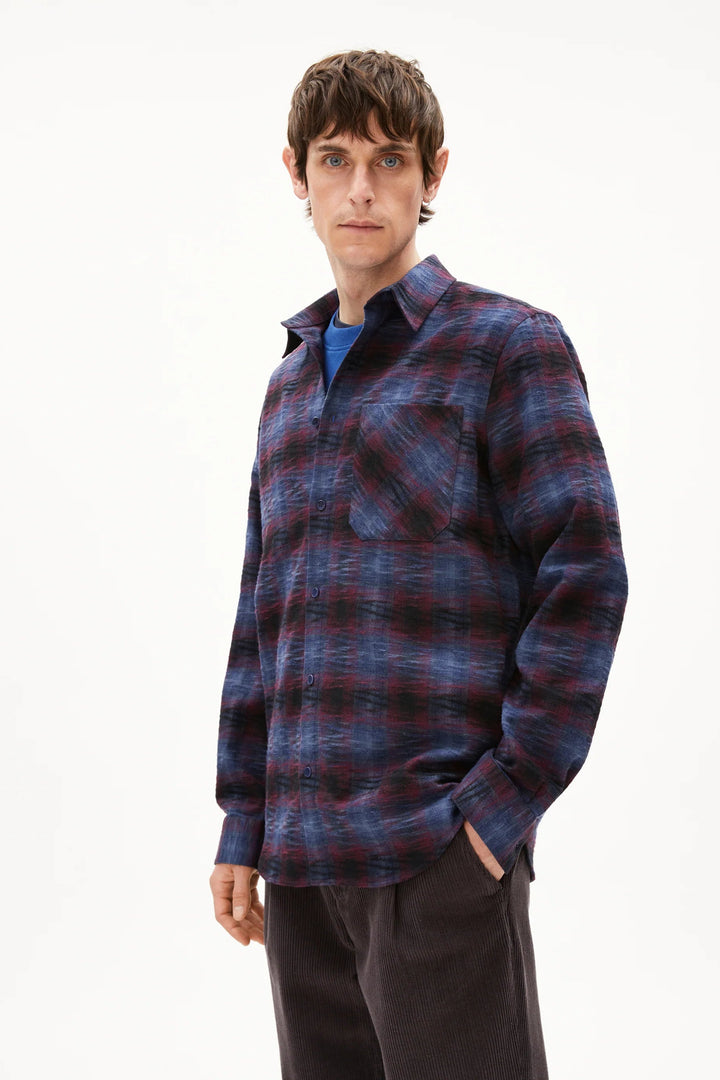 FAALIN Shirt scarlet red