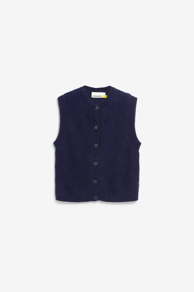 HELGEAA PREMIUM Vest tinted navy