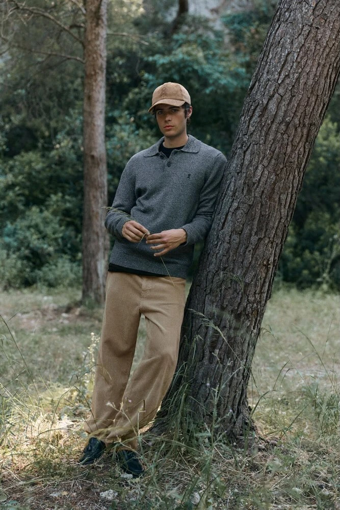 JAAMEO Baggy Corduroy Pant light sage