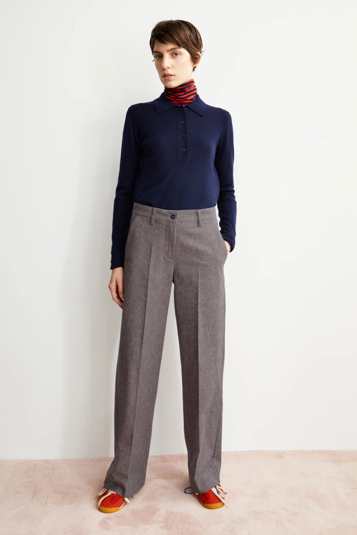 LEANDRAA HANDAAS Hose pure tinted navy