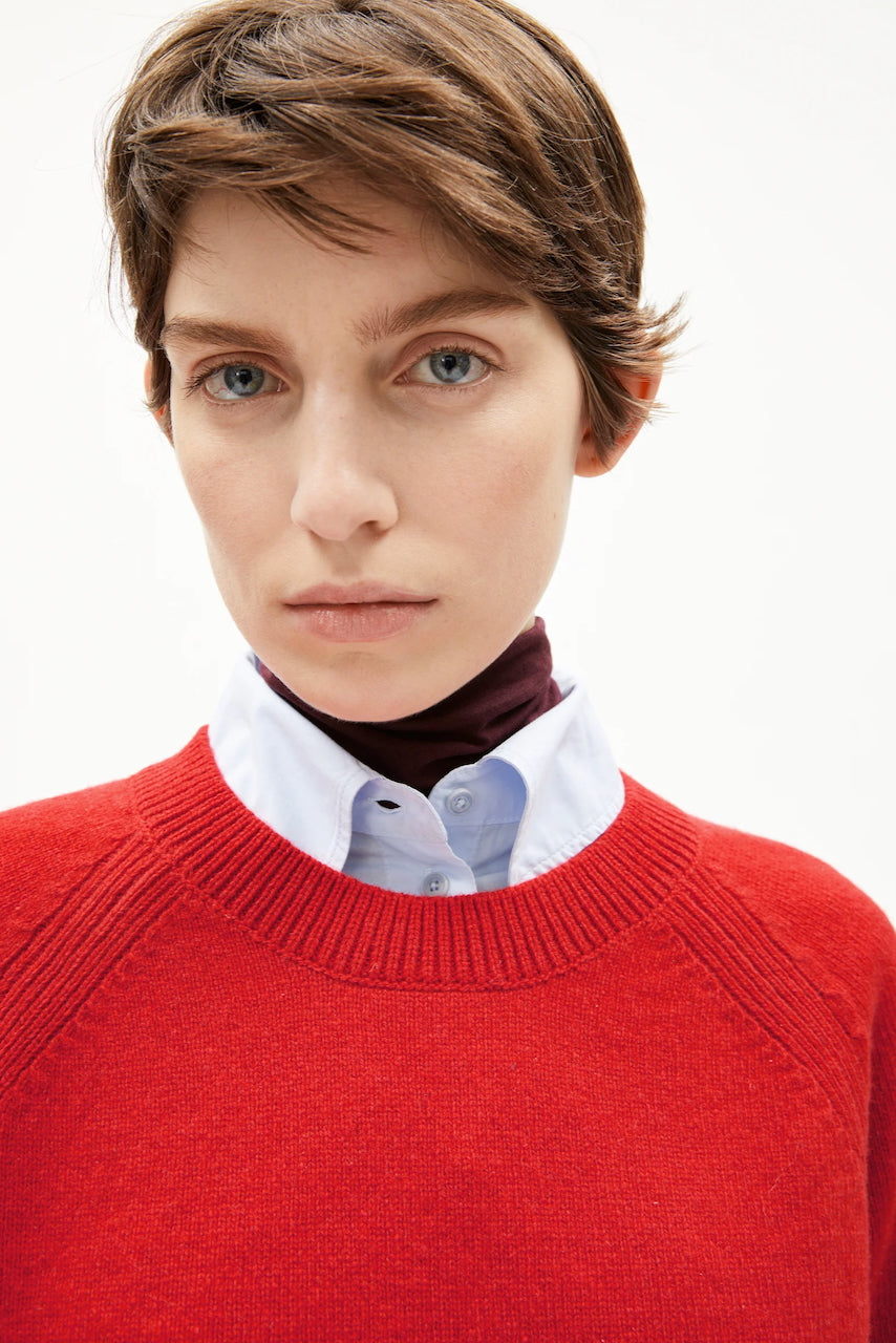 LILIRIAA REGLANA Pullover candy apple