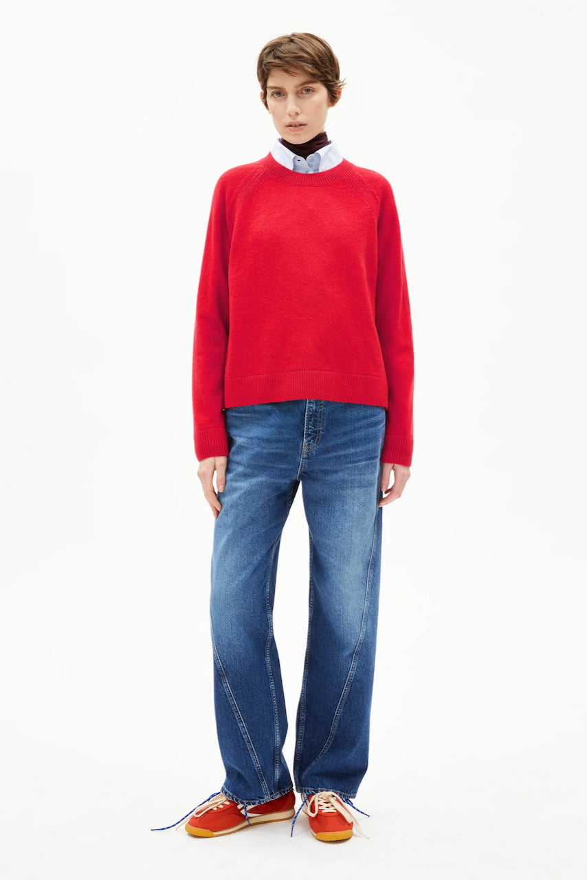 LILIRIAA REGLANA Pullover candy apple