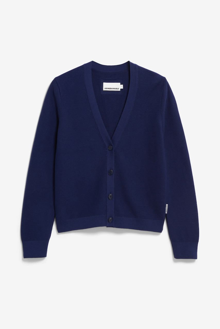 MENAAL Links Links Cardigan tinted navy