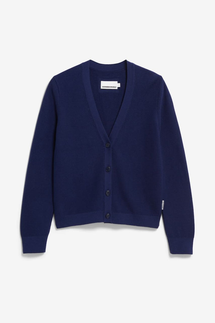 MENAAL Links Links Cardigan tinted navy